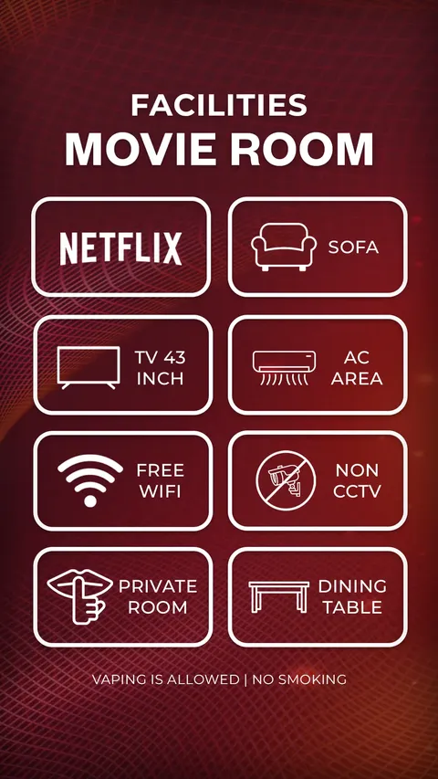 Fasilitas Movie Room